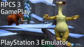 (RPCS3)PS3 Emulator Ice Age 3 Dawn Of Dinosaur Gameplay 2017