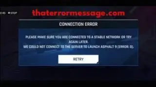 Error: 0 (Asphalt 9)