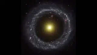 Hoag's Object is known as a type of ring galaxy named after Arthur Hoag🦋#technology #viral #shorts