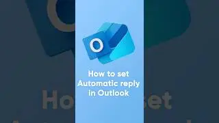 How to Set Up Out of Office Message in Outlook in Less Than a Minute! #shorts  #outlook #tutorial