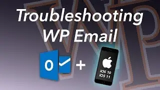Troubleshooting iphone Outlook email