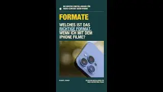 Welches Videoformat ist das beste für dein iPhone? 📱
