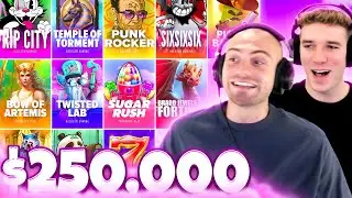 $250,000 BONUS OPENING ON THESE 12 SLOTS!