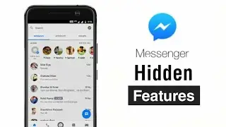 4 Secret HIDDEN Features of FACEBOOK Messenger!