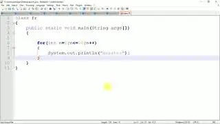 #11 For loop in java | Tamil