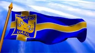 U.A.N.L. Tigres Bandera (