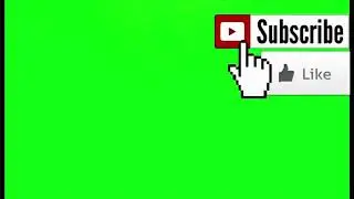 FOND VERT Bouton POUCE BLEU - LIKE ( Animation sur.mp4
