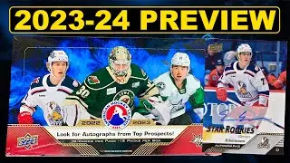 Connor Bedard Rookie Crop Preview - 2022-23 Upper Deck AHL Hockey Hobby Box Break