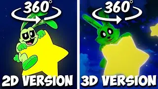 360º VR Smiling Critters cardboard voicelines Original vs Parody