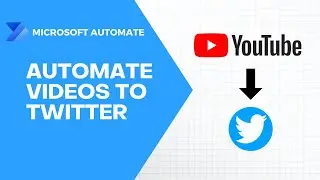 🎬 How to Automatically Share YouTube Videos on Twitter Using Microsoft Automate! // No code!