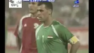 Iraq VS Palestine (Emad Mohammed) 4th goal {{FRIENDLY MATCH}} 13/07/2009