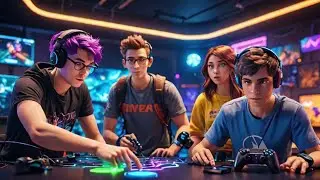 Ai Gaming Mayhem: Pro Gamers vs AI-Powered Challenges (ai surprise meme)