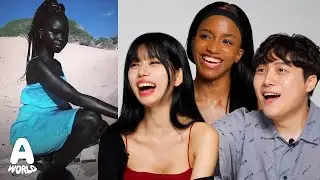 Koreans react to TOP9 Countries with Most Beautiful Black Women..!!