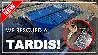 Rescuing a Life Size TARDIS! [TARDIS Restoration Video #1] | Doctor Who