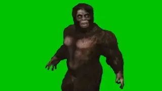 Monster Green screen,Gorilla Janwar Green screen,Monster Green screen effect,
