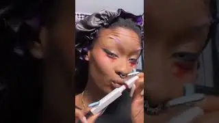 Lucy Cyberpunk Cosplay Makeup ✨ 