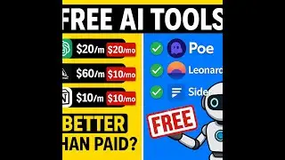 “Stop Paying for AI! 7 FREE Alternatives to ChatGPT, Midjourney & More (Full Tutorial)”