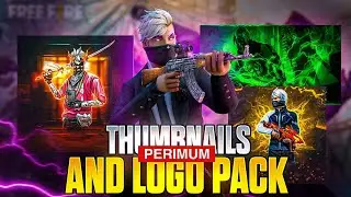 Free Fire Thumbnail Pack 😍🥵Premium High Quality 🤯Thumbnail & logos  | Dragonzo Gfx