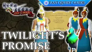 Twilight's Promise Quest | OSRS Quality Quick Guide [2024]