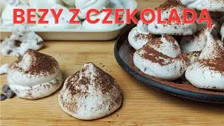 Bezy z czekoladą, które zawsze wychodzą białe i chrupiące.