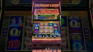 Me Vs. Button Slapper! I Win! Huge Line Hit on Dragonlink  💥 