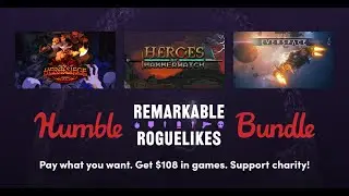 Humble Bundle ~  Remarkable Roguelikes Game Bundle ~ August 2021 😍💜😍
