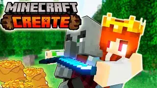 ЭТОТ КРИЭЙТ-МОД ЗАСТАВИТ ТЕБЯ УБИВАТЬ ВСЕХ! | Сборка "Create Superflag Survival 1.20.1"