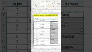 How to use SKIP Blank | MS Excel | 
