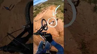 this MTB course is MASSIVE 🤯 #mtb