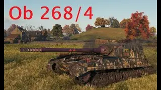 Object 268/4. 11.5к урона. Вышел сухим из замеса. Омон против самых бронированных танков