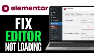 How To Fix Elementor Editor Not Loading 2025 (SOLVED!!!)