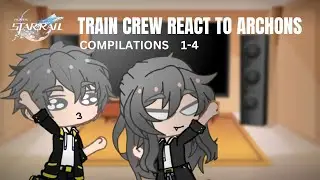 HONKAI STAR RAIL CREW REACT TO GENSHIN ARCHONS | 1-4 | COMPILATION