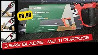 Parkside 3 in 1 Hand Saw Review - Metal, Wood, Plastic