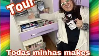 Tour pela minha penteadeira 💋❤️