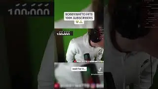 100k 🎉 🎉 #funny #memes #shorts #bobbywatto