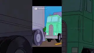 Гомер Стал Дальнобойщиком 