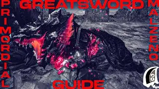 How to Read Primordial Malzeno with Greatsword