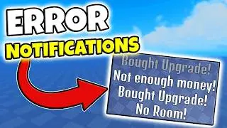 How to make a NOTIFICATION system in Roblox studio!