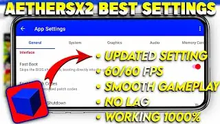 {2026}🔥Aethersx2 Emulator Best Settings For All Android Phones | 60 FPS No Lag Setting For Aethersx2