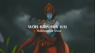 WOH KISNA HAI   SLOWED   REVERB ✨     HD BHATKI    Lofi Song720P HD