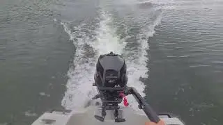Mercury 3.5 On a Pond Prowler 10