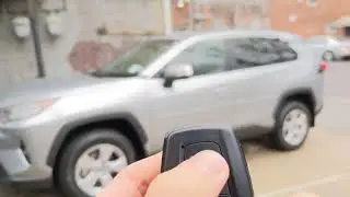 How Smart Key in 2021 RAV4 XLE Works
