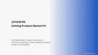 Getting to Product-Market Fit ft. pmcurve