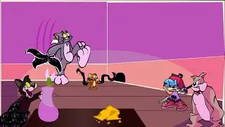 Vs Glitched Legends V2 - Cat And Mouse Song (Learn With Pibby) - Friday Night Funkin (Fnf mod)