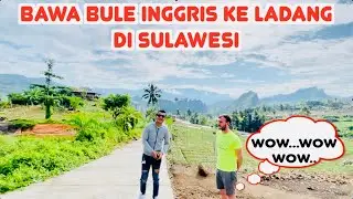 Bringing a foreigner to the field wearing shoes 😂 Instead of getting scolded by the farmer, he...