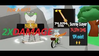 ANIME HERO SIMULATOR NEW EVENT 2X DAMAGE AND NEW SECRET SWORD😱