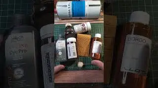 Как быстро и просто покрасить любую кожу в черный цвет | Совет начинающим кожевникам