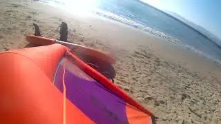 Ventura Harbor Windsurf Session #Windsurfing #duotoneirigone #windsailing #slingshottracker #sup