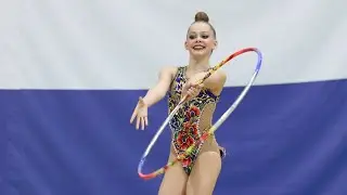 Travkina Uliana. Hoop. Aura Cup 2021. 16.10.2021г.