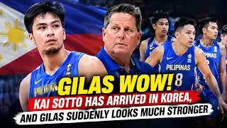 GILAS WOW! Kai Sotto Arrives in Korea — Gilas Suddenly Looks Much Stronger!